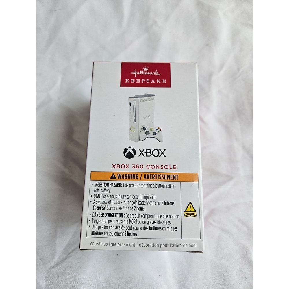 2025 Hallmark Keepsake Xbox 360 Console Ornament Magic Light & Sound NEW holiday